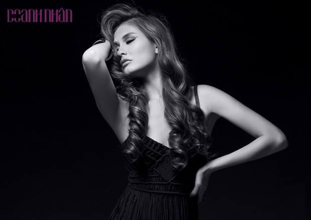 Người mẫu Kim Minh đẹp mê hoặc trong bộ ảnh thời trang đen trắng | Thời  trang